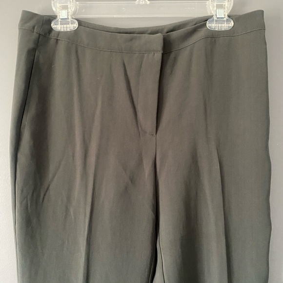 Classic Workwear Pants AMERICAN Vintage Olive Green Dress Pants Trousers - Picture 2 of 14